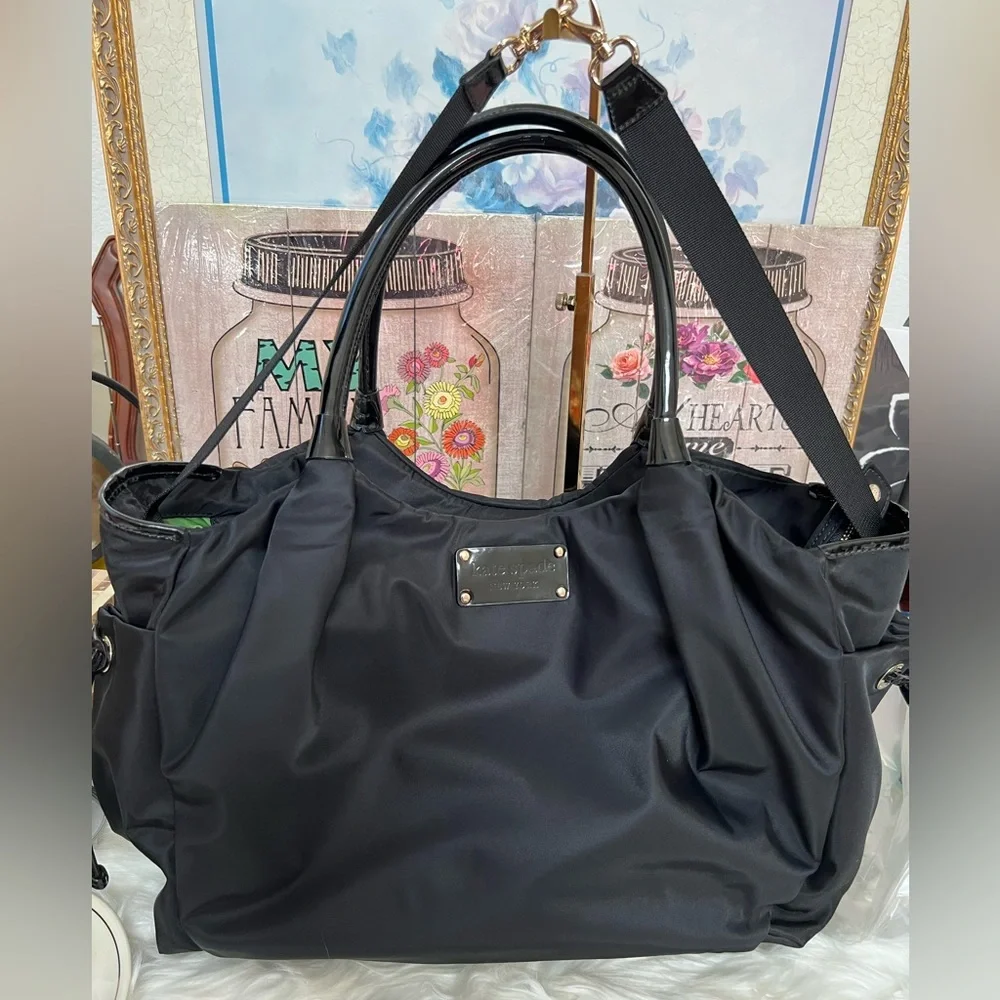 💜Kate Spade New York Handbag/ Diaper Bag with Strap